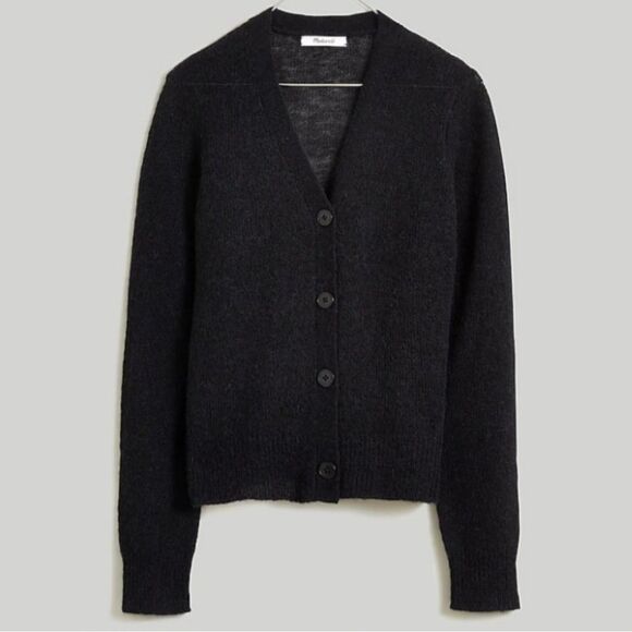 NWT Madewell Alpaca-Blend V-Neck Cardigan - Picture 1 of 5
